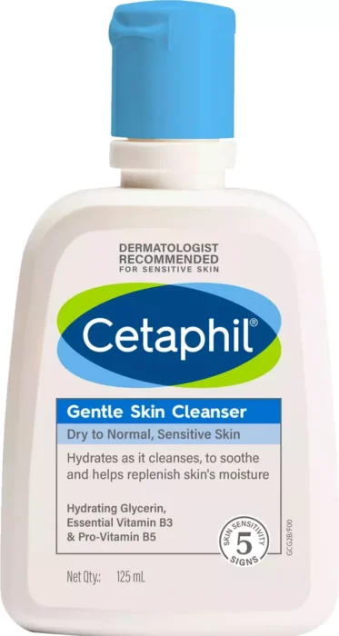 Cetaphil Gentle Skin Cleanser | Dry To Normal Sensitive Skin | 125 Ml